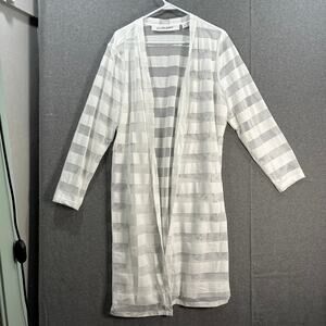 Studio Park x Jane Treacy Regular Knit Long Cardigan White, X-Large